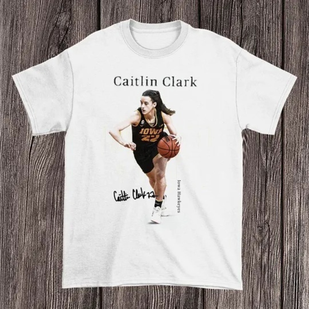 Caitlin Clark Iowa Hawkeyes Signature Shirt